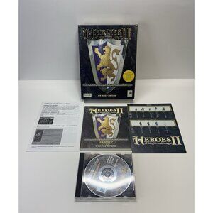 Heroes of Might & Magic II 2 The Succession Wars PC Big Box CIB FRENCH VERSION